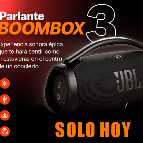 JBL BOOMBOX 3 | ¡Música sin fin!