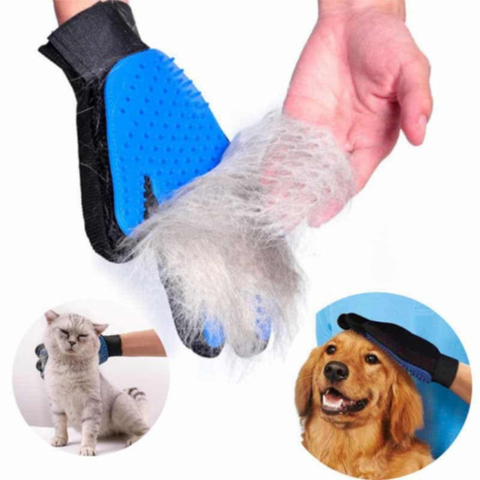 Guante True Touch Para Peinar Perros Gat