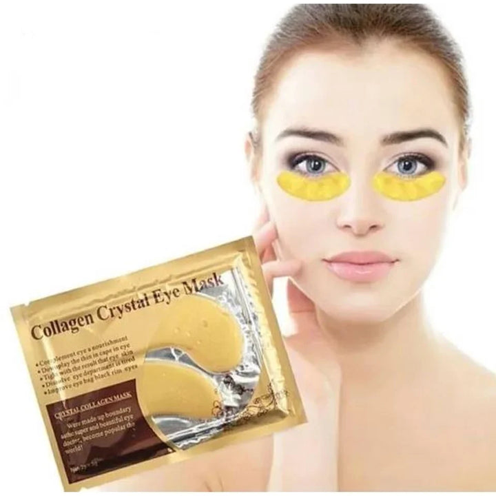 Máscara Crystal Eye: Colágeno Poderoso para Desvanecer Ojeras