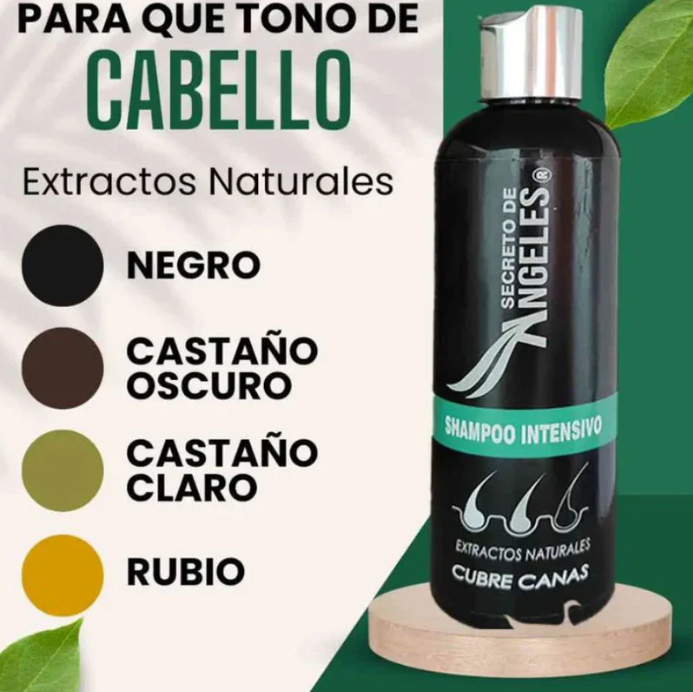 SHAMPOO VITACANAS™ COMBO 3 EN 1 – CUBRE CANAS, HIDRATA Y EXFOLIA + 2 REGALOS GRATIS