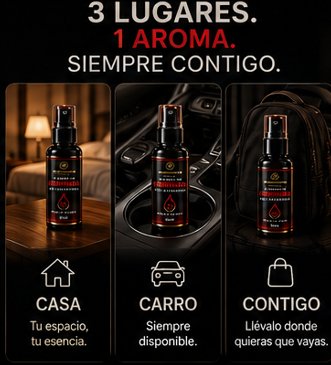 Sensaciones Premium Splash con Feromonas – Pack x3
