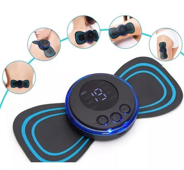 Masajeador Muscular Eléctrico Recargable con 8 Modos para Alivio y Relajación Profunda