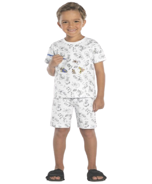 Pintupijama Niño - ¡Colorea, Crea y Usa Tu Propio Estilo! (Shorts)