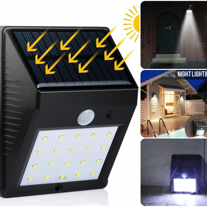 Lámpara Solar 30LED: Ilumina tus Noches con Tecnología Inteligente y Energía Renovable